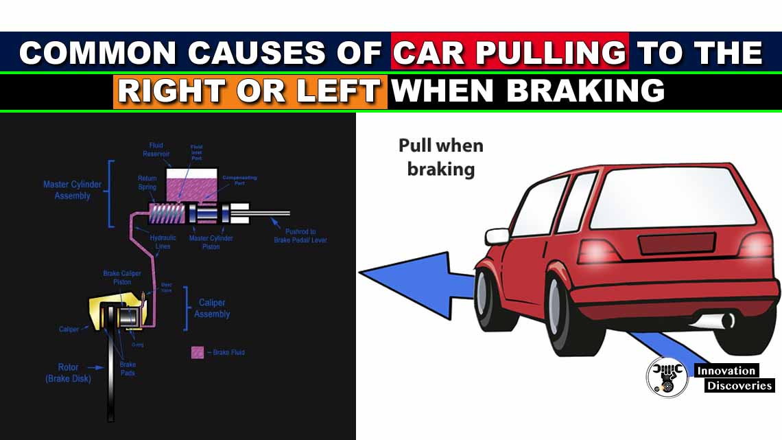 Causes Of Car Pulling When Pressing The Brake Auto Parts