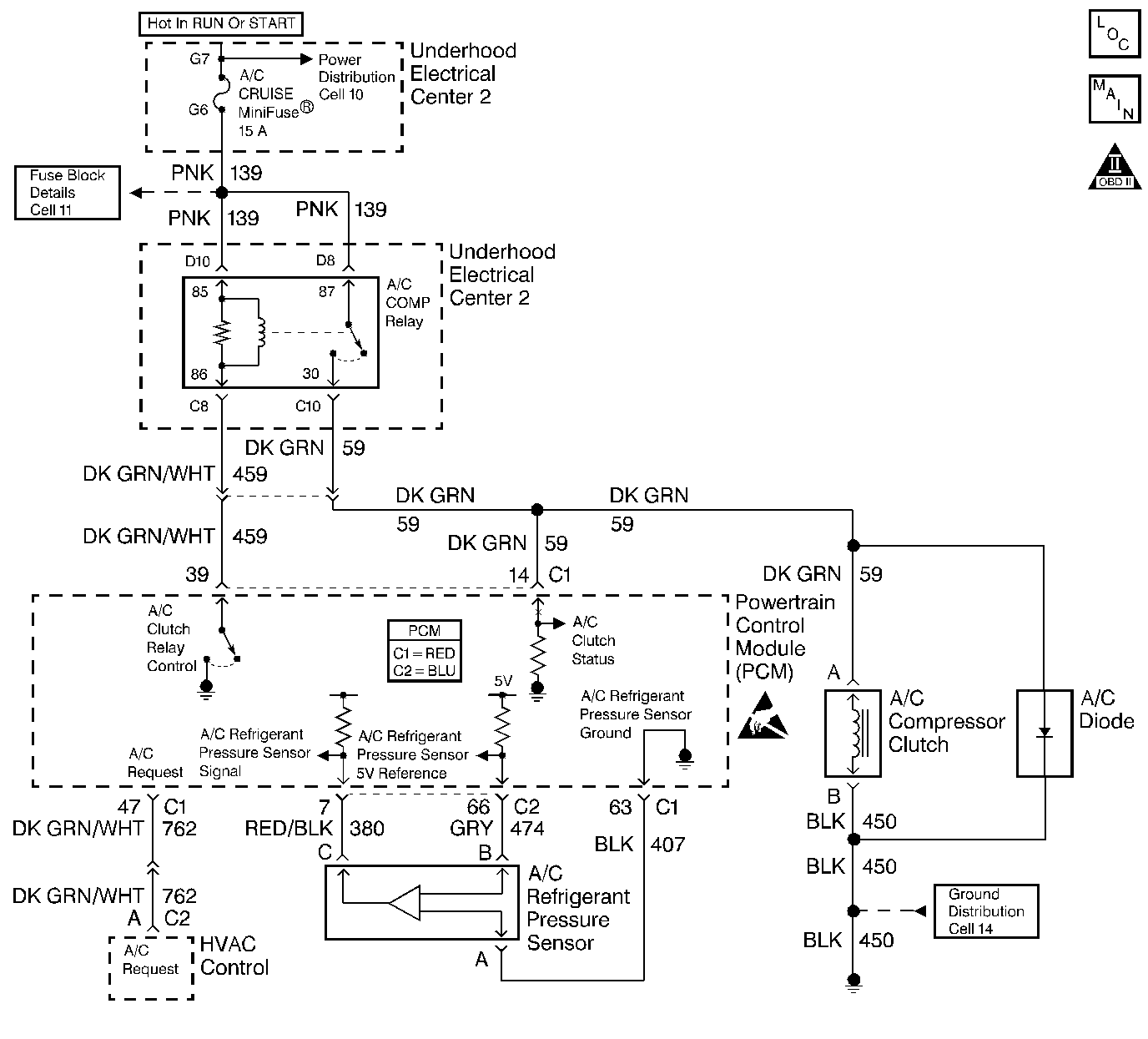 P0646 Low-level Air Conditioning Control Circuit (A/C) Clutch Relay ...